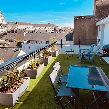 Grand Studio, Belle Terrasse Avec Vue Nantes Eksteriør bilde