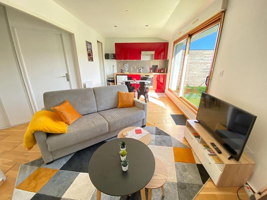 Grand Studio, Belle Terrasse Avec Vue Nantes Eksteriør bilde