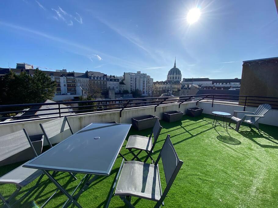 Grand Studio, Belle Terrasse Avec Vue Nantes Eksteriør bilde
