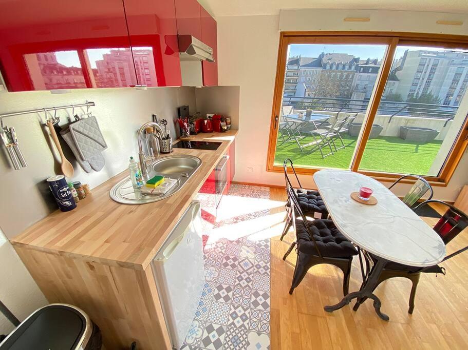 Grand Studio, Belle Terrasse Avec Vue Nantes Eksteriør bilde