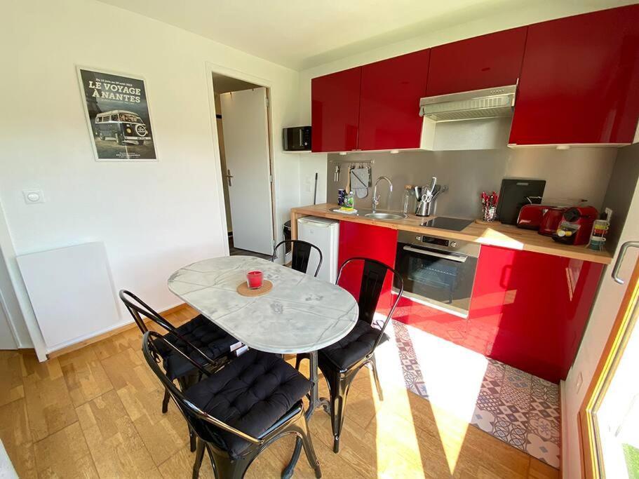 Grand Studio, Belle Terrasse Avec Vue Nantes Eksteriør bilde